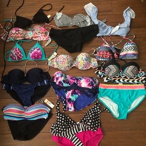 Lot of Small & Medium Bathing Suits